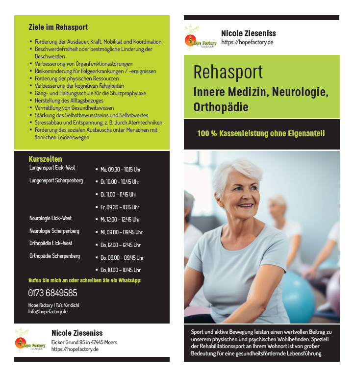 Rehasport in Moers